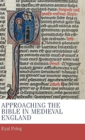 Cover: Approaching the Bible in Medieval England - Manchester University Press