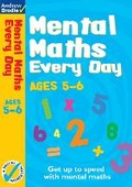 Cover: Mental Maths Every Day 5-6 - Andrew Brodie Publications