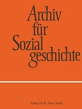 Cover: Archiv f&uuml;r Sozialgeschichte, Band 55 (2015) - Verlag J.H.W. Dietz Nachf. GmbH