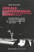 Cover: Vokale Performancekunst als feministische Praxis - transcript