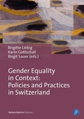 Cover: Gender Equality in Context - Verlag Barbara Budrich