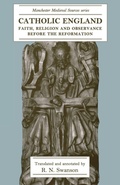 Cover: Catholic England - Manchester University Press
