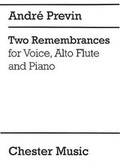 Cover: Two Remembrances - Chester Music