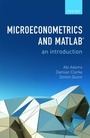 Cover: Microeconometrics and MATLAB: An Introduction - Oxford University Press