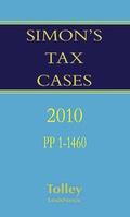 Cover: Simon's Tax Cases 2014 - Butterworths Law