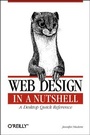 Cover: Web Design in a Nutshell - O'Reilly