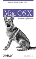 Cover: Mac OS X Pocket Reference - O'Reilly