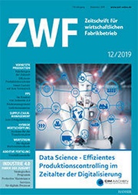 Bild vergrößern Bild: Zeitschrift für wirtschaftlichen Fabrikbetrieb - De Gruyter
