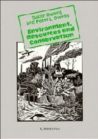 Enlarge image Cover: Environment, Resources and Conservation - Cambridge University Press