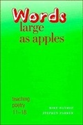 Cover: Words Large as Apples - Cambridge University Press