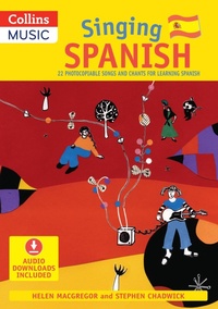 Enlarge image Cover: Singing Spanish (Book + Download) - A & C Black Music