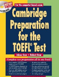 Enlarge image Cover: Cambridge Preparation for the TOEFL (R) Test Book with CD-ROM - Cambridge University Press