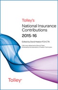 Cover: Tolley's National Insurance Contributions 2015-16 Main Annual - Tolley