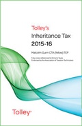 Cover: Tolley's Inheritance Tax 2015-16 - Tolley