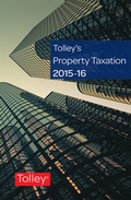 Cover: Tolley's Property Taxation 2015-16 - Tolley