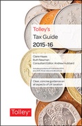Cover: Tolley's Tax Guide 2015-16 - Tolley