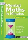 Cover: Mental Maths in Minutes Extension - Andrew Brodie Publications