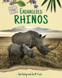Enlarge image Cover: Endangered Rhinos - Enslow Publishing
