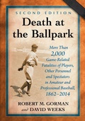 Cover: Death at the Ballpark - McFarland & Co Inc