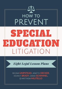Enlarge image Cover: How to Prevent Special Education Litigation - Teachers' College Press