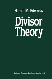 Enlarge image Cover: Divisor Theory - Birkhauser Boston Inc