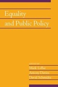 Cover: Equality and Public Policy: Volume 31, Part 2 - Cambridge University Press