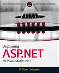 Cover: Beginning ASP.NET for Visual Studio 2015 - Wrox