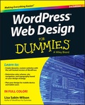 Cover: WordPress Web Design For Dummies - Wiley
