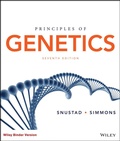 Cover: Principles of Genetics - Wiley
