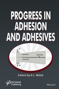 Enlarge image Cover: Progress in Adhesion and Adhesives - Wiley-Scrivener