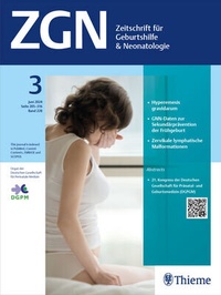 Abbildung von: Zeitschrift für Geburtshilfe und Neonatologie - ZGN - Thieme