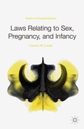 Cover: Laws Relating to Sex, Pregnancy, and Infancy - Palgrave MacMillan