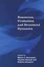 Cover: Resources, Production and Structural Dynamics - Cambridge University Press