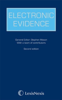 Enlarge image Cover: Electronic Evidence - Butterworths Law