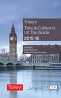 Cover: Tiley & Collison's UK Tax Guide 2015-16 - Tolley