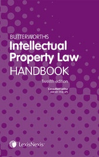 Enlarge image Cover: Butterworths Intellectual Property Law Handbook - Butterworths Law