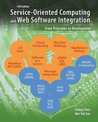 Enlarge image Cover: Service-Oriented Computing and Web Software Integration: From Principles to Development - Kendall/Hunt Publishing Co ,U.S.