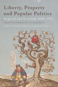 Cover: Liberty, Property and Popular Politics - Edinburgh University Press