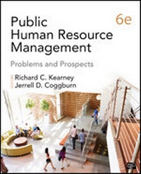 Enlarge image Cover: Public Human Resource Management - SAGE Publications Inc