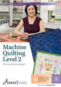 Enlarge image Cover: Machine Quilting Level 2 Class DVD - Annies