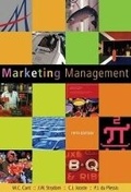 Cover: Marketing Management - Juta Legal and Academic Publishers