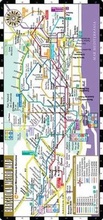 Cover: Streetwise Barcelona Metro Map - Laminated Metro Map of Barcelona Spain - Folding Pocket Size Subway Map for Travel - Streetwise Maps