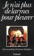 Cover: Je N'Ai Plus de Larmes Pour Pleurer - Grasset