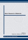 Cover: Basic Research of Materials - Trans Tech Publications Ltd