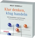 Cover: Klar Denken, klug Handeln - Verlag Herder
