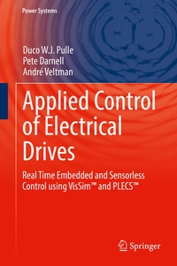 Enlarge image Cover: Applied Control of Electrical Drives - Springer