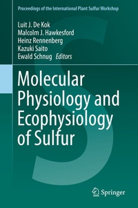 Abbildung von: Molecular Physiology and Ecophysiology of Sulfur - Springer