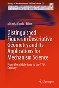 Cover: Distinguished Figures in Descriptive Geometry and Its Applications for Mechanism Science - Springer