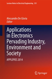 Abbildung von: Applications in Electronics Pervading Industry, Environment and Society - Springer