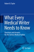 Cover: What Every Medical Writer Needs to Know - Springer